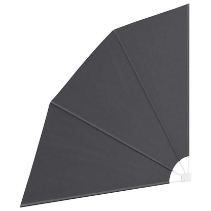 Balcony Privacy Screen Black 210 x 210 cm Fabric