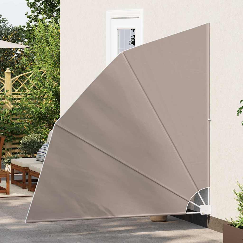 Balcony Privacy Screen Taupe 210 x 210 cm Fabric