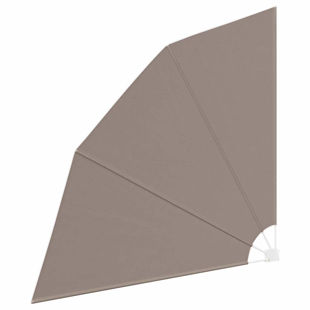 Balcony Privacy Screen Taupe 210 x 210 cm Fabric