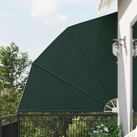 Balcony Privacy Screen Dark green 210 x 210 cm Fabric