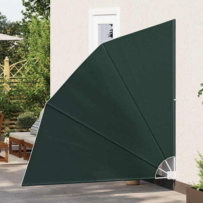 Balcony Privacy Screen Dark green 210 x 210 cm Fabric