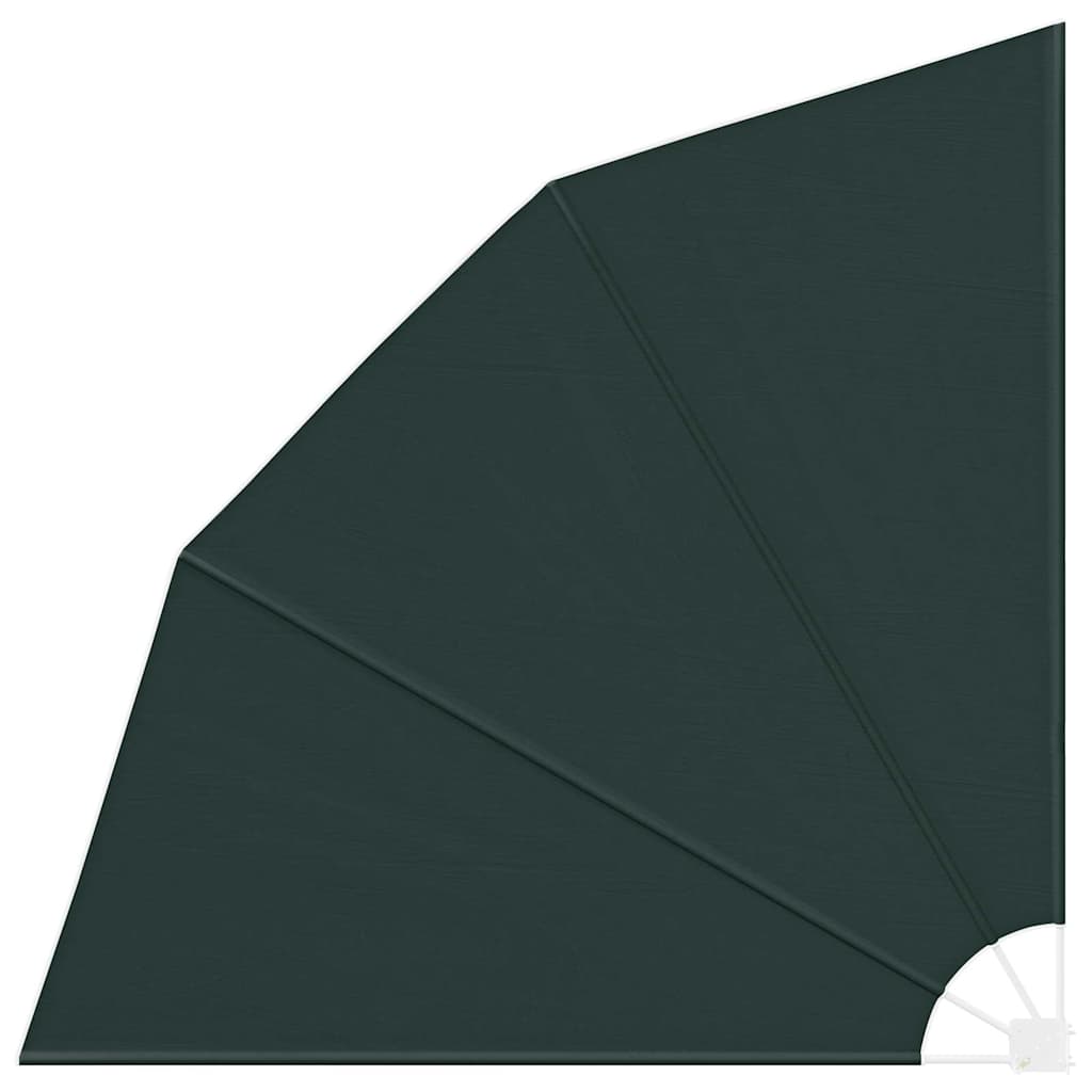 Balcony Privacy Screen Dark green 210 x 210 cm Fabric