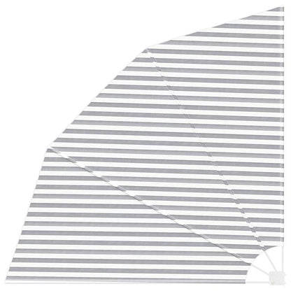 Balcony Privacy Screen Anthracite and white 210 x 210 cm Fabric