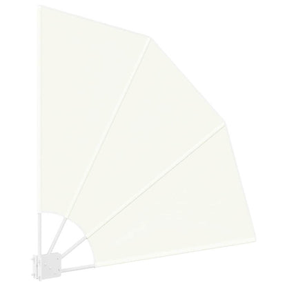 Balcony Privacy Screen Cream 115 x 115 cm Fabric