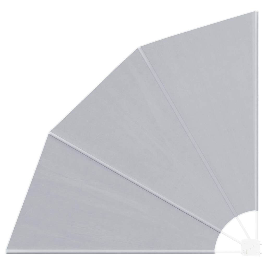 Balcony Privacy Screen Grey 160 x 160 cm Fabric
