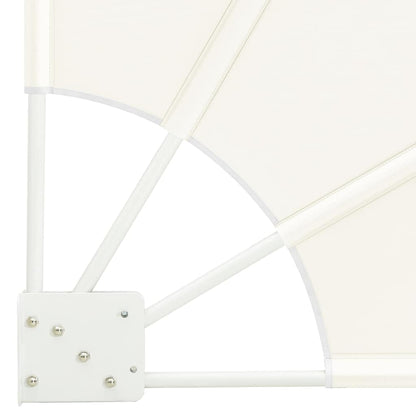 Balcony Privacy Screen Cream 160 x 160 cm Fabric