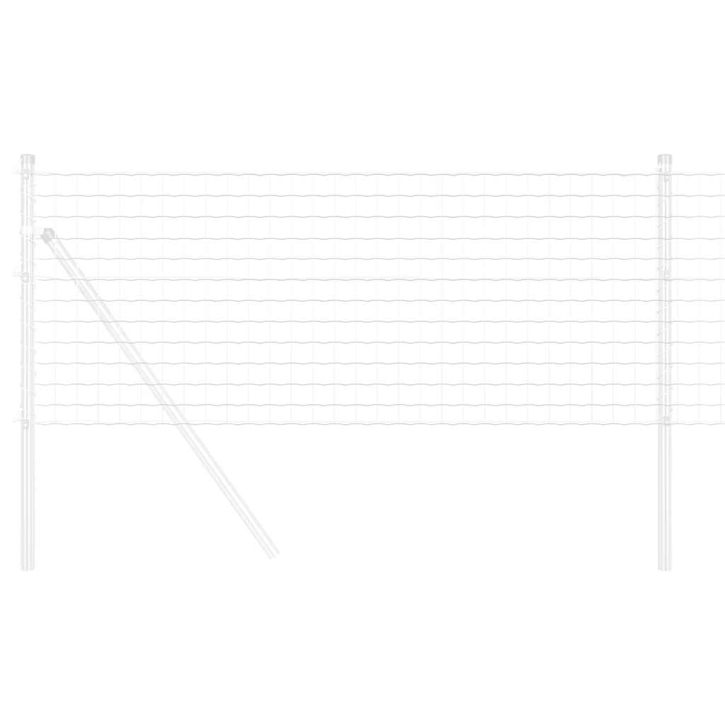Euro Fence Silver 0.6 x 10 m Hot dip galvanized iron