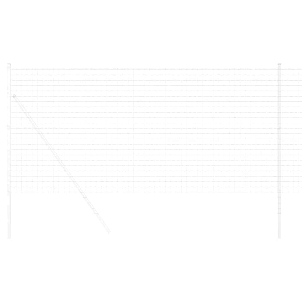 Euro Fence Silver 1 x 10 m Hot dip galvanized iron