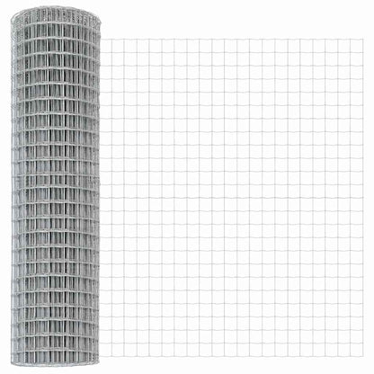 Euro Fence Silver 1.4 x 10 m Hot dip galvanized iron