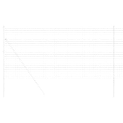 Euro Fence Silver 1.4 x 10 m Hot dip galvanized iron