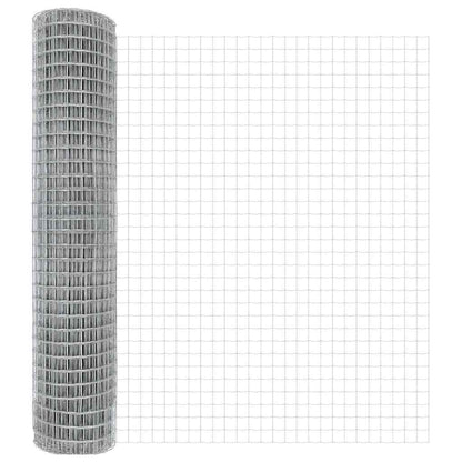 Euro Fence Silver 1.5 x 10 m Hot dip galvanized iron