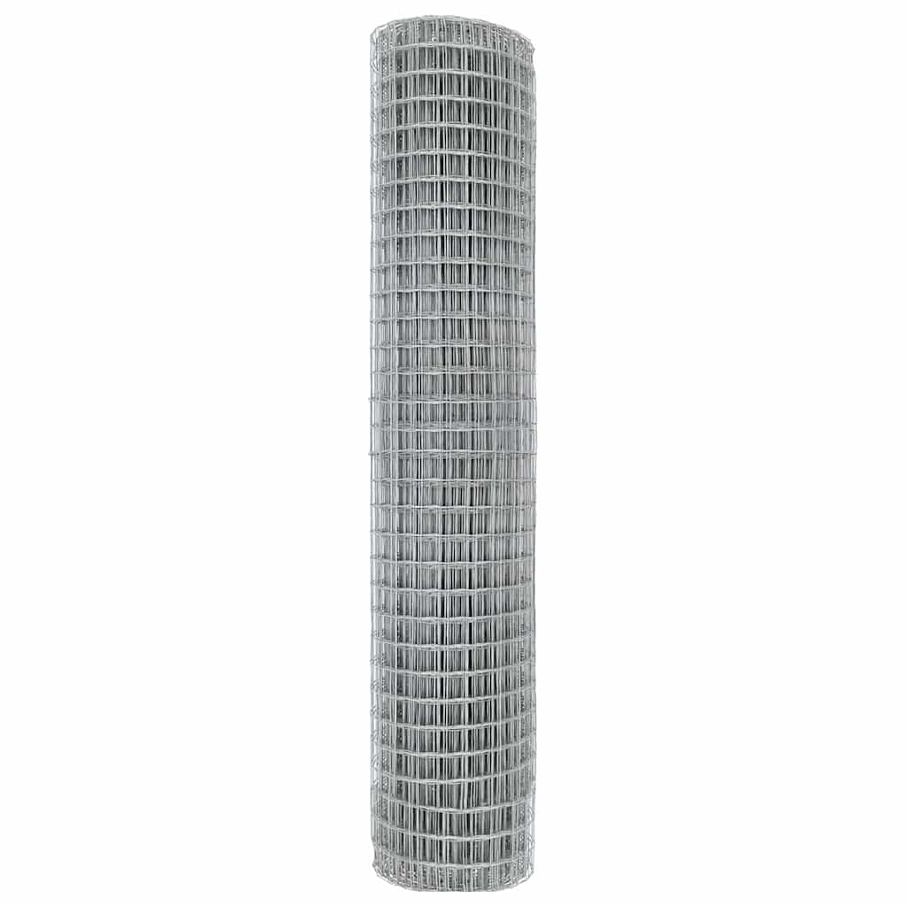 Euro Fence Silver 1.5 x 10 m Hot dip galvanized iron