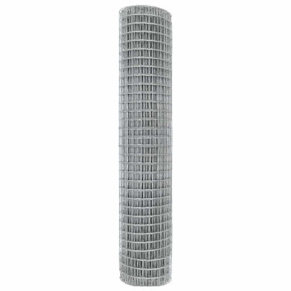 Euro Fence Silver 1.5 x 10 m Hot dip galvanized iron