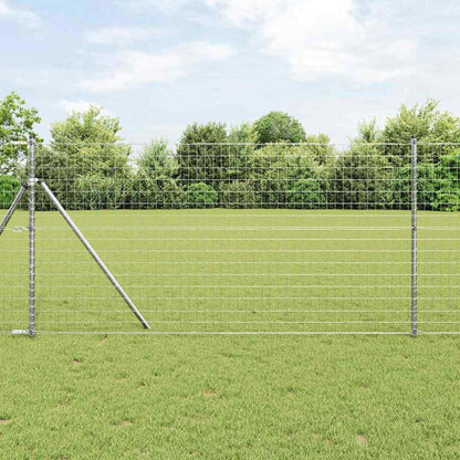 Euro Fence Silver 1 x 10 m Hot dip galvanized iron