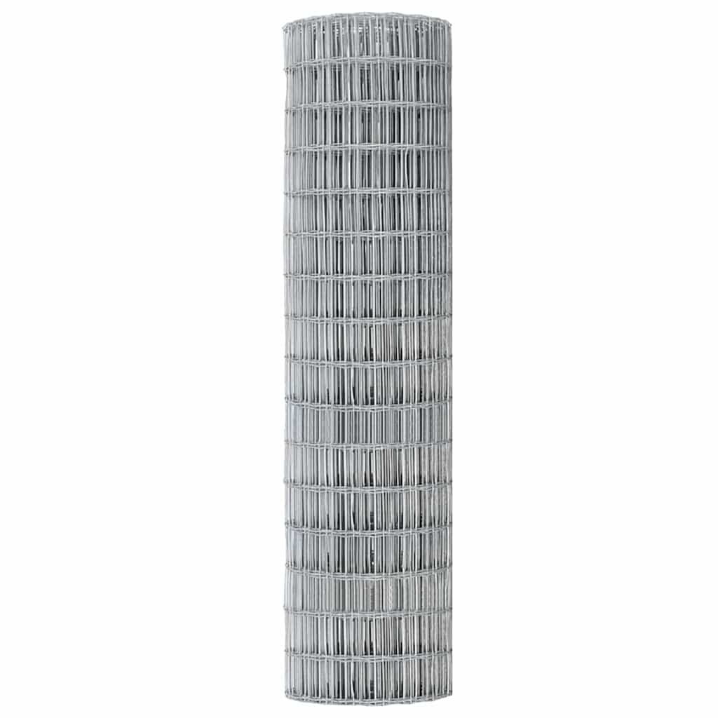 Euro Fence Silver 1 x 10 m Hot dip galvanized iron