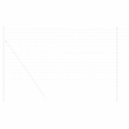 Euro Fence Silver 1 x 10 m Hot dip galvanized iron