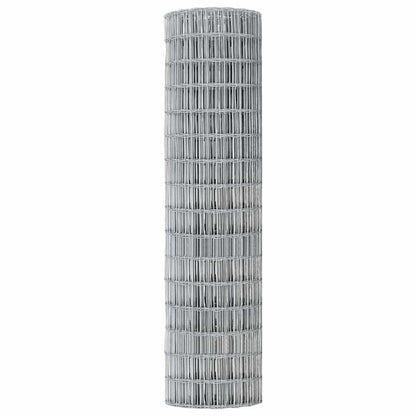 Euro Fence Silver 1.2 x 10 m Hot dip galvanized iron
