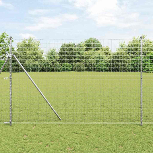 Euro Fence Silver 1.5 x 10 m Hot dip galvanized iron