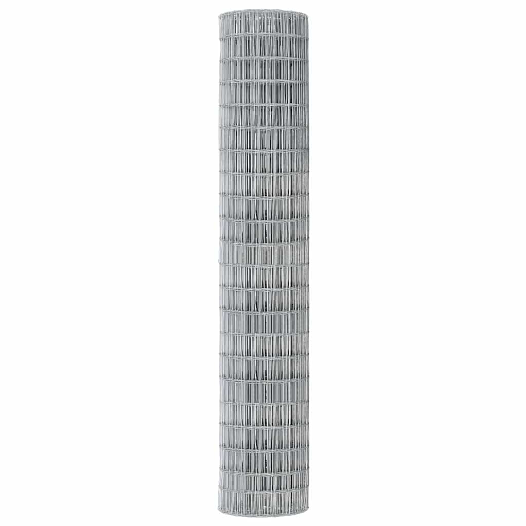 Euro Fence Silver 1.6 x 10 m Hot dip galvanized iron