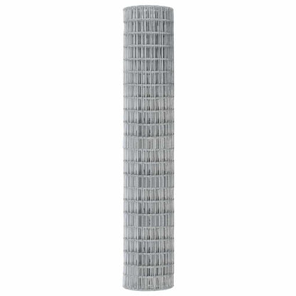 Euro Fence Silver 1.6 x 10 m Hot dip galvanized iron