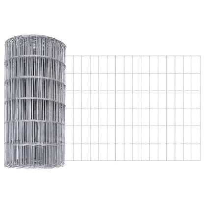 Euro Fence Silver 0.6 x 10 m Hot dip galvanized iron