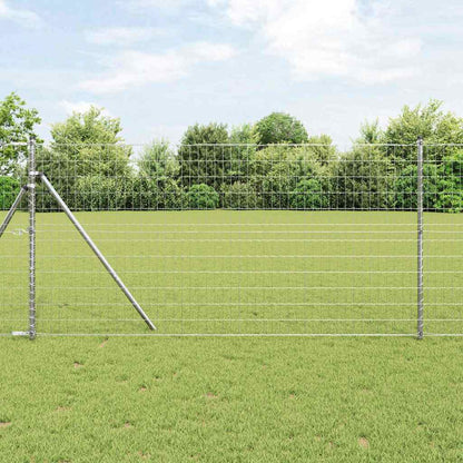 Euro Fence Silver 1 x 10 m Hot dip galvanized iron