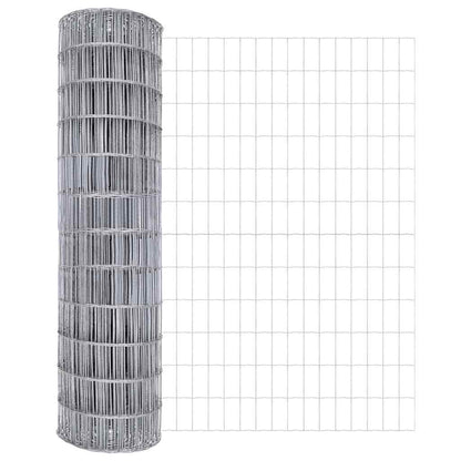 Euro Fence Silver 1 x 10 m Hot dip galvanized iron