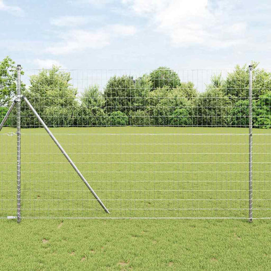 Euro Fence Silver 1.5 x 10 m Hot dip galvanized iron