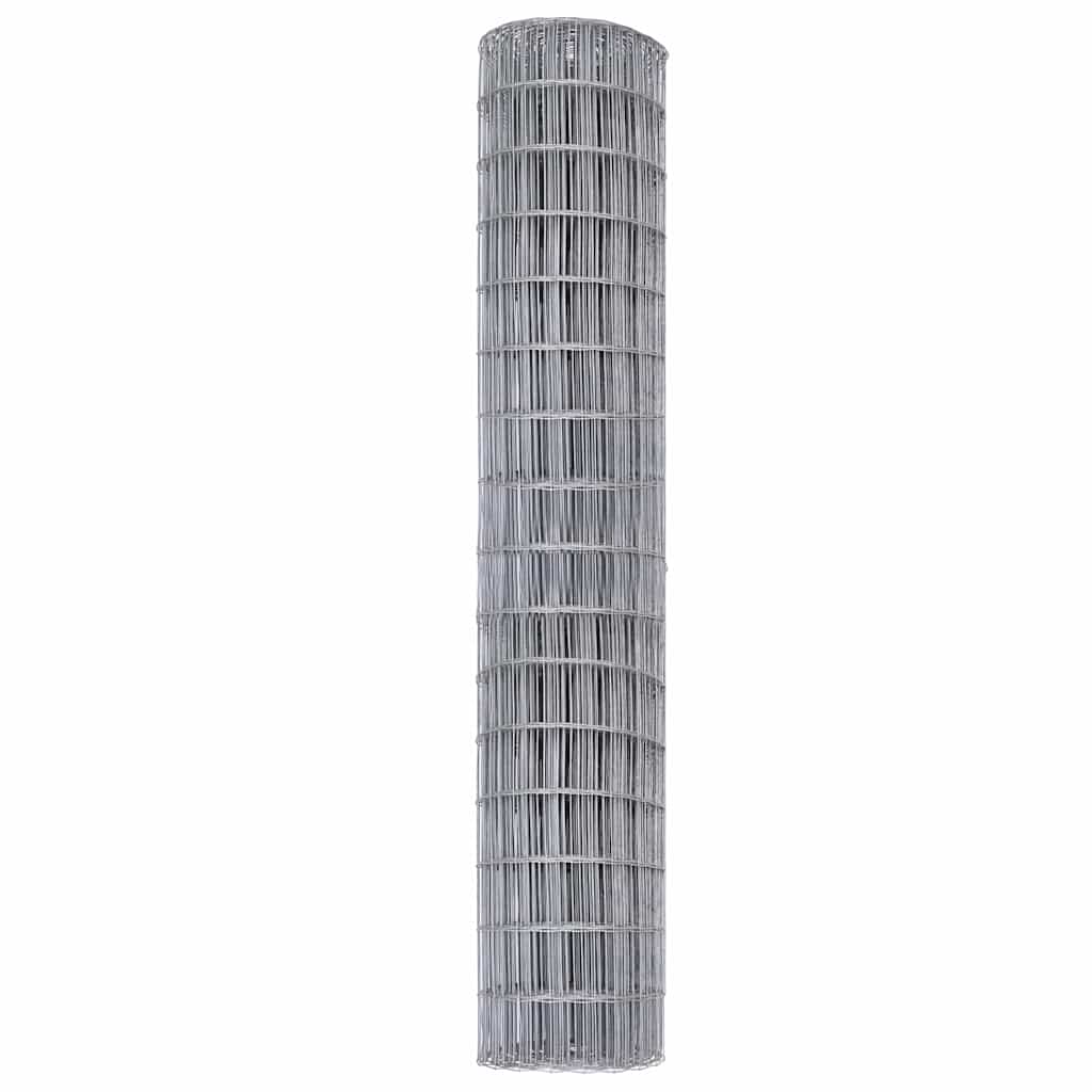 Euro Fence Silver 1.5 x 10 m Hot dip galvanized iron