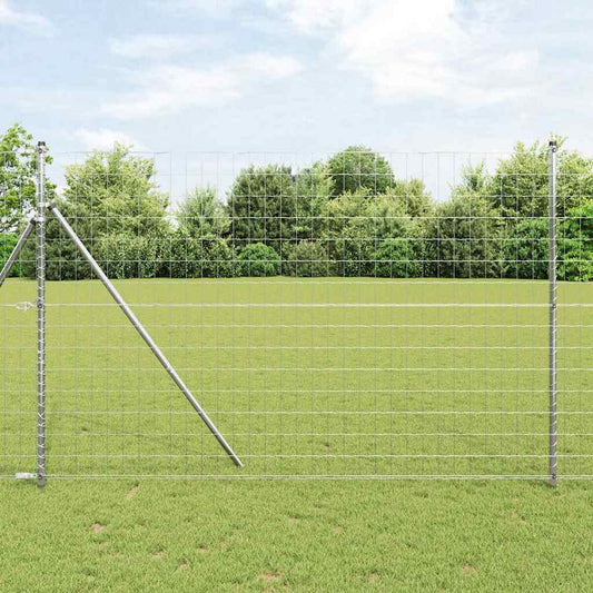 Euro Fence Silver 1.5 x 10 m Hot dip galvanized iron