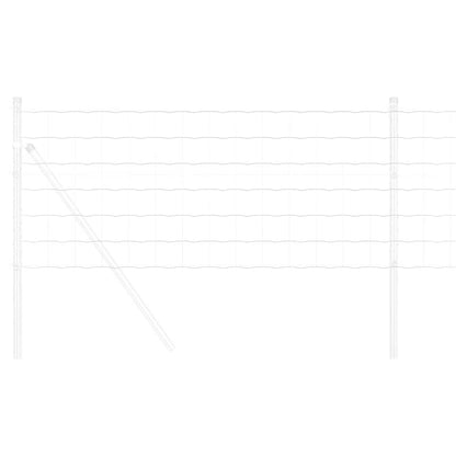 Euro Fence Silver 0.6 x 10 m Hot dip galvanized iron