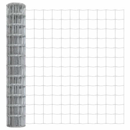 Euro Fence Silver 1.4 x 10 m Hot dip galvanized iron