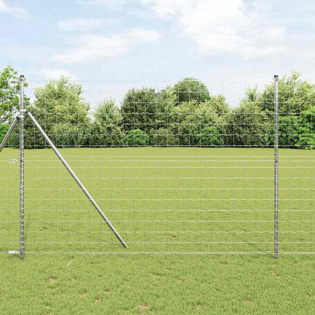 Euro Fence Silver 1.5 x 10 m Hot dip galvanized iron