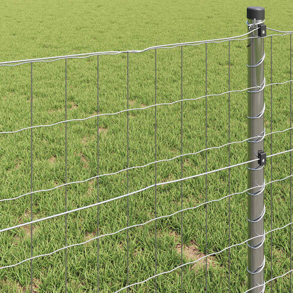 Euro Fence Silver 1.2 x 25 m Hot dip galvanized iron