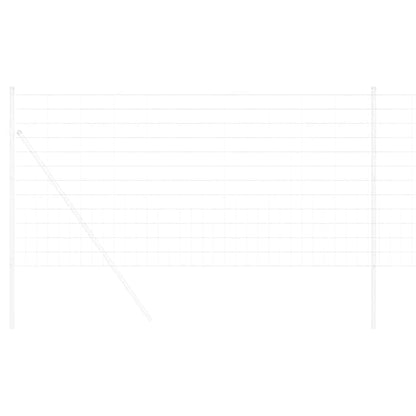 Euro Fence Silver 1 x 25 m Hot dip galvanized iron