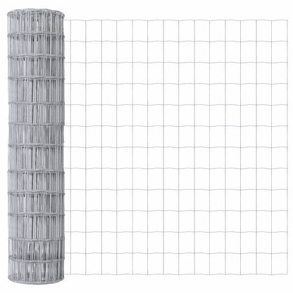 Euro Fence Silver 1.2 x 25 m Hot dip galvanized iron
