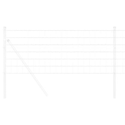 Euro Fence Silver 0.4 x 50 m Hot dip galvanized iron