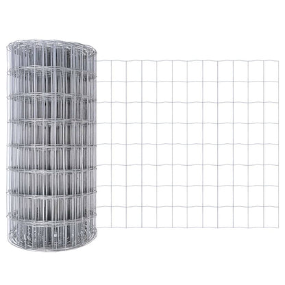 Euro Fence Silver 0.6 x 10 m Hot dip galvanized iron