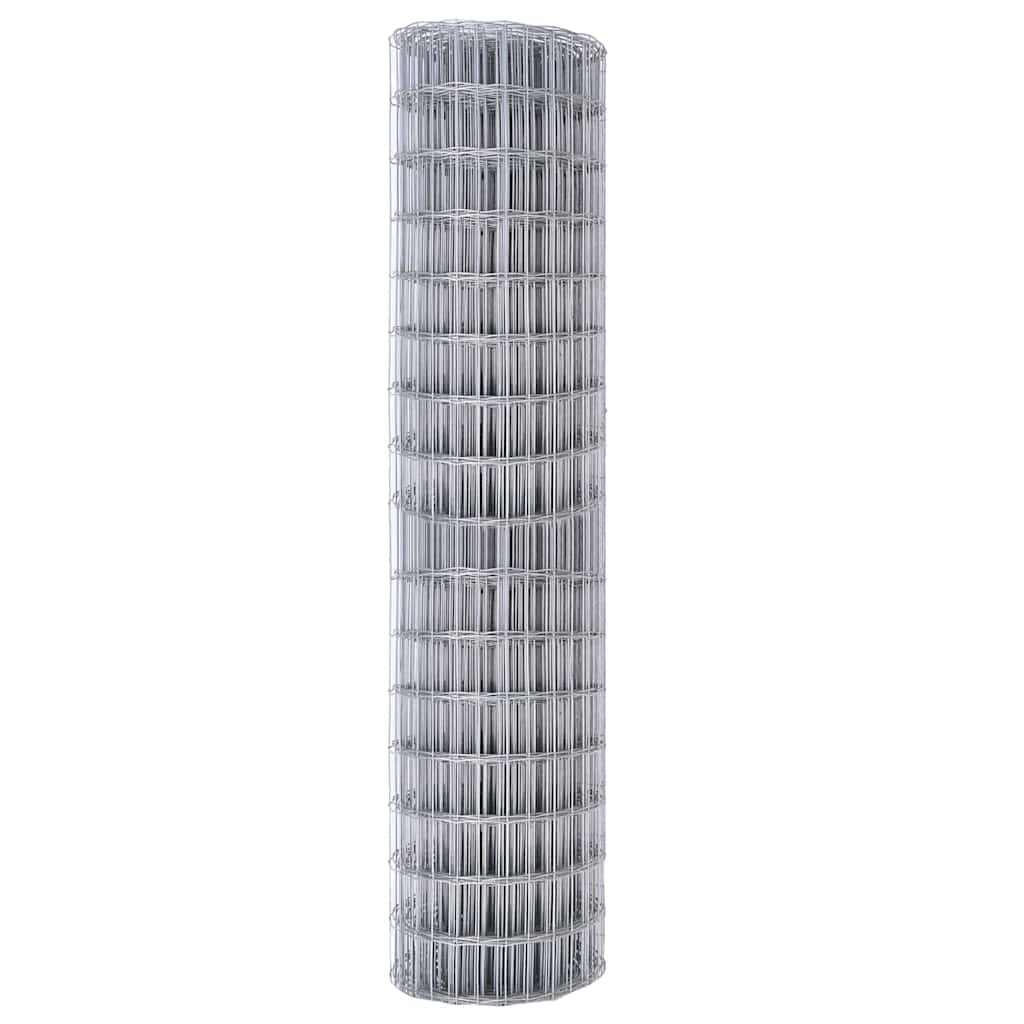 Euro Fence Silver 1 x 10 m Hot dip galvanized iron