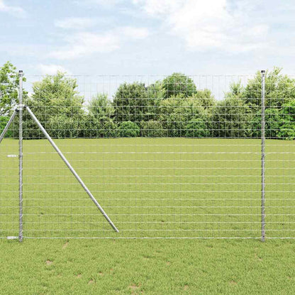 Euro Fence Silver 1.5 x 10 m Hot dip galvanized iron