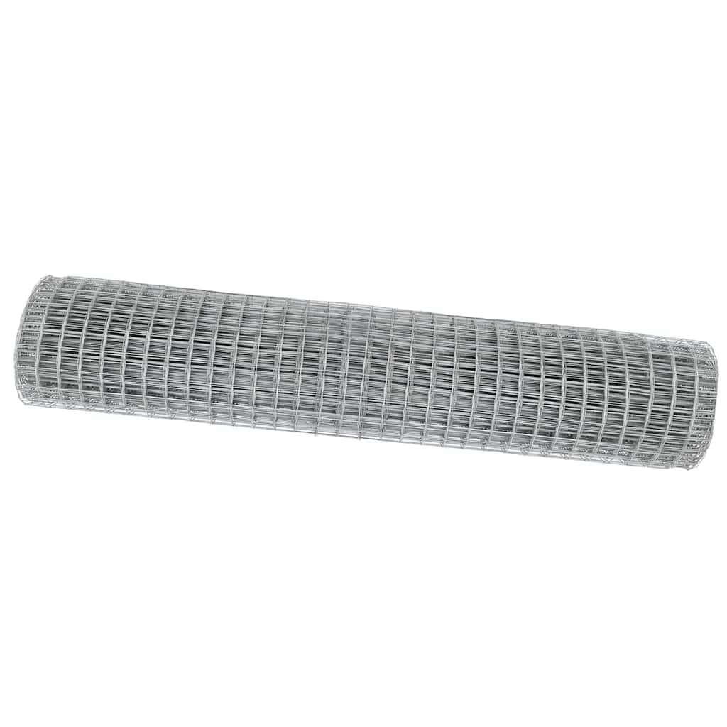 Euro Fence Silver 1.5 x 10 m Hot dip galvanized iron