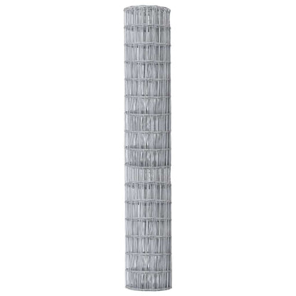 Euro Fence Silver 1.5 x 10 m Hot dip galvanized iron