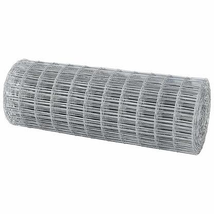 Euro Fence Silver 0.8 x 25 m Hot dip galvanized iron