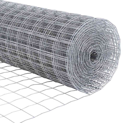 Euro Fence Silver 1 x 25 m Hot dip galvanized iron