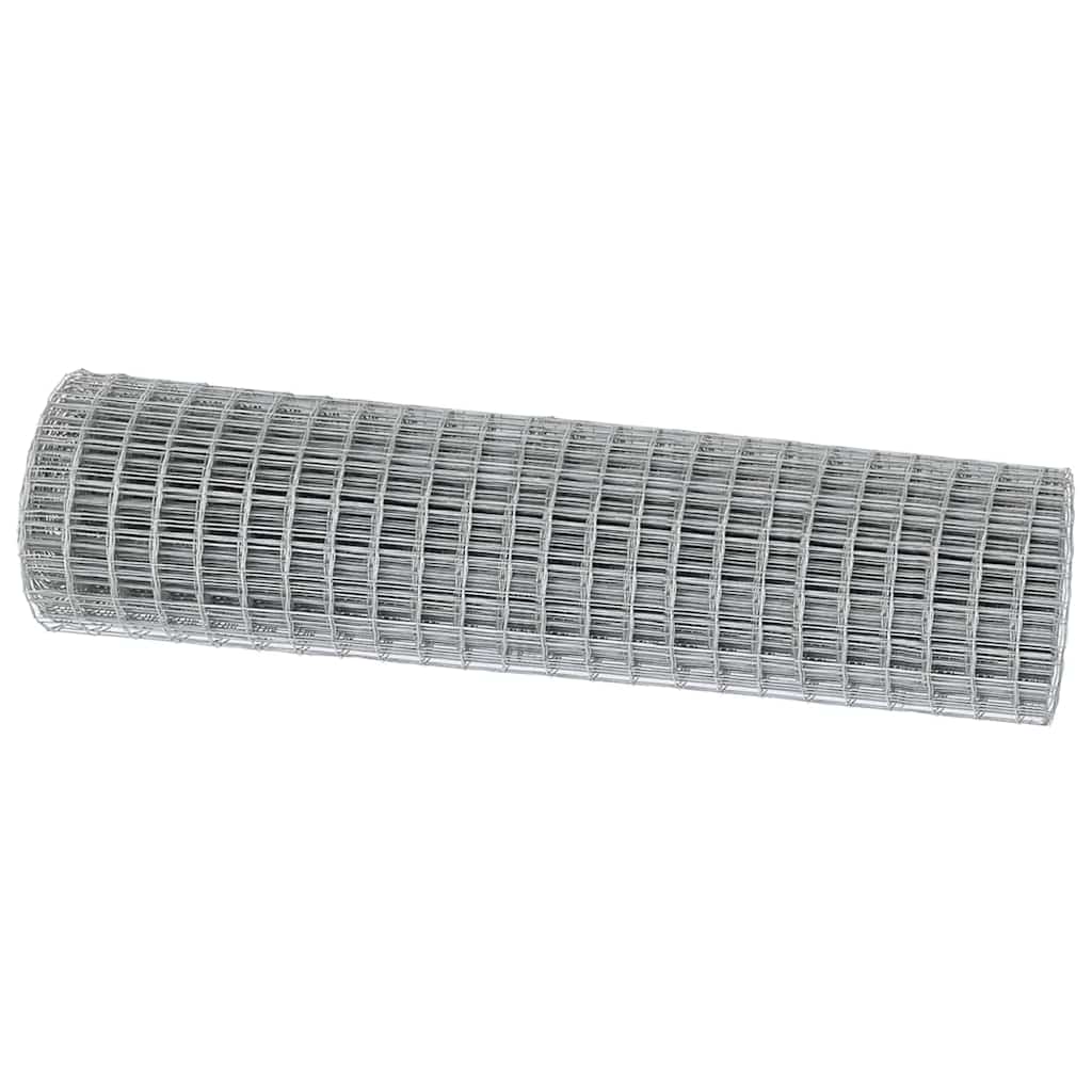 Euro Fence Silver 1 x 25 m Hot dip galvanized iron