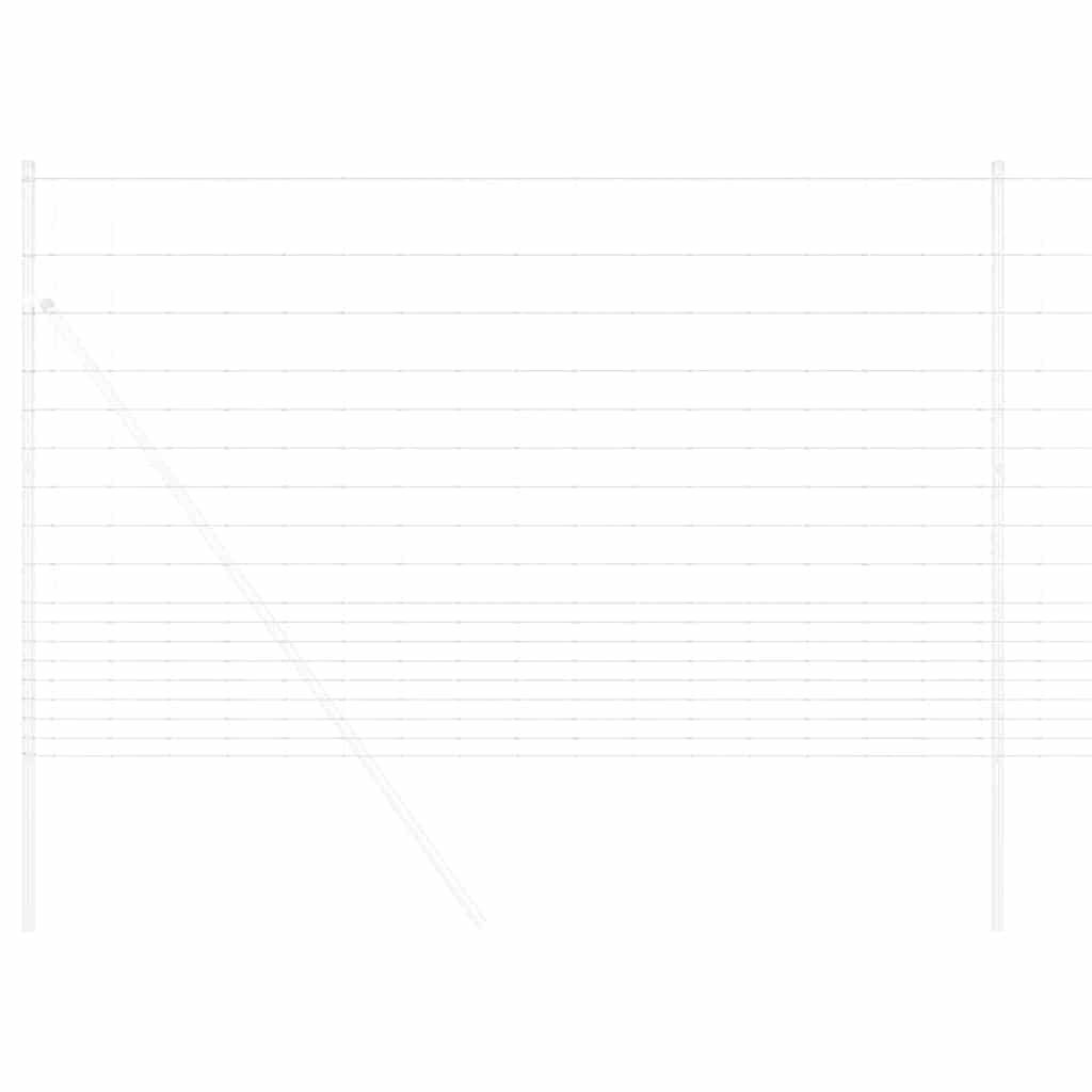 Field Fence Grey 1.5 x 10 m Steel