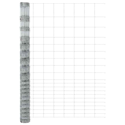 Field Fence Grey 1.6 x 10 m Steel