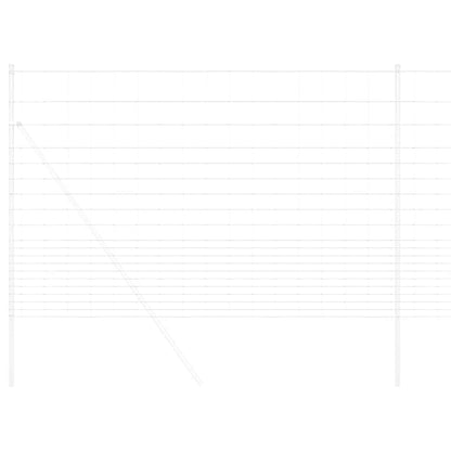 Field Fence Grey 1.6 x 10 m Steel