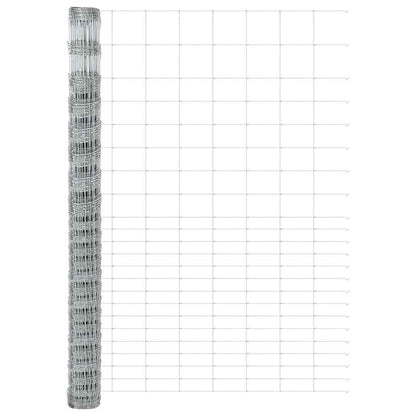 Field Fence Grey 1.6 x 10 m Steel