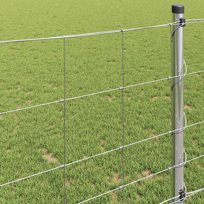 Field Fence Silver 25 x 1 m Galvanised steel